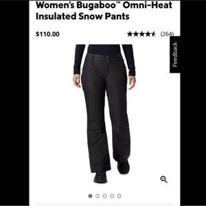 Women's Bugaboo™M Omni-Heat Insulated
Snow Pants